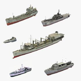 Iranian Navy Collection 3D model